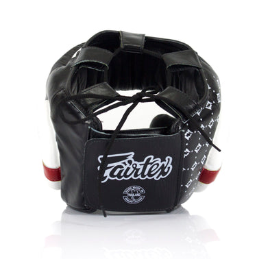 Fairtex HG10 Headgear Head Guard Super Sparring - Black & White - Fairtex Store