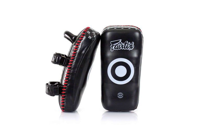 Fairtex KPLS2 Superior Kickboxing Curved Kick Pads - Cowhide Leather - Fairtex Store