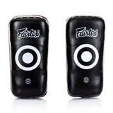 Fairtex KPLS2 Superior Kickboxing Curved Kick Pads - Cowhide Leather - Fairtex Store