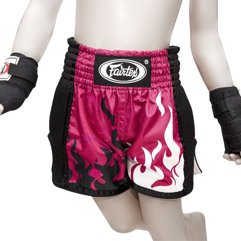 Fairtex Boxing Shorts for Kids - BSK2101 "Eternal Flame" - Fairtex Store