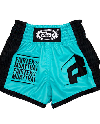 Fairtex Boxing Shorts for Kids - BSK2107 "Turquoise" - Fairtex Store
